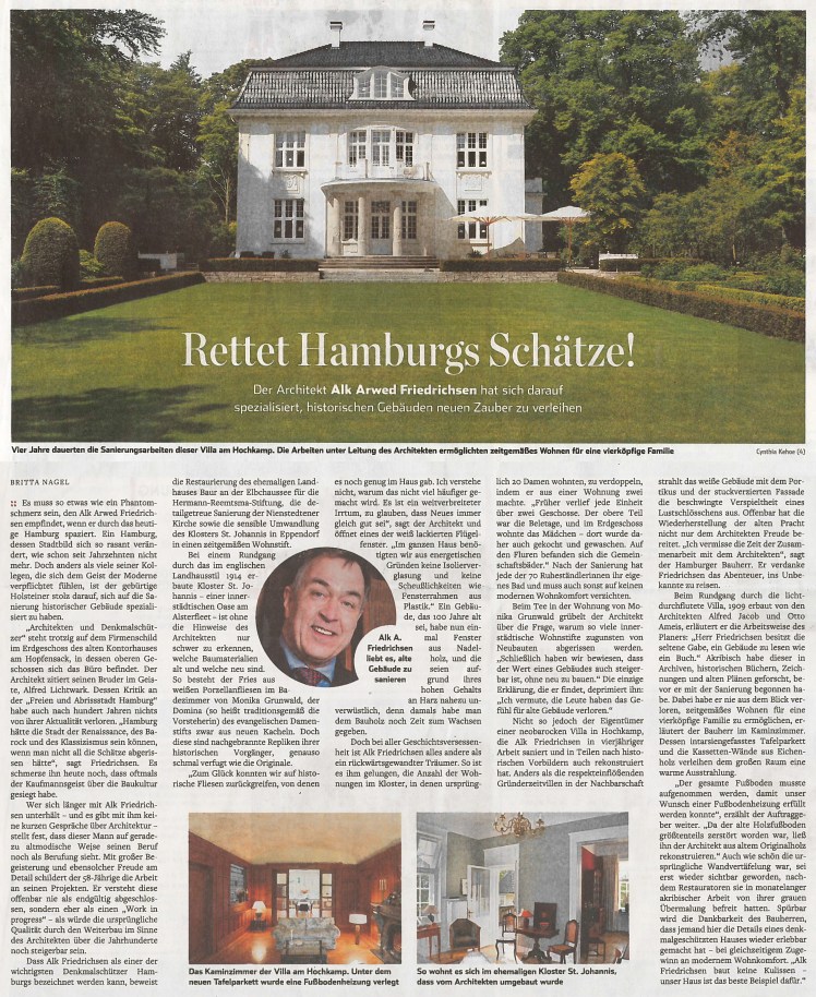 Rettet Hamburgs Schätze