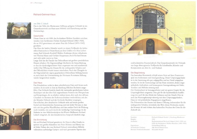 Dehmel Broschüre patrioten Bienenkorb